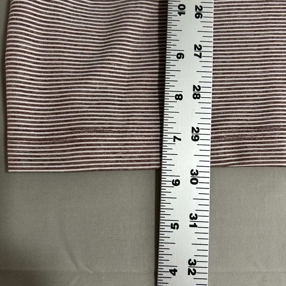 Adidas Polo Shirt Mens XL Maroon Striped Performance Golf Athleisure